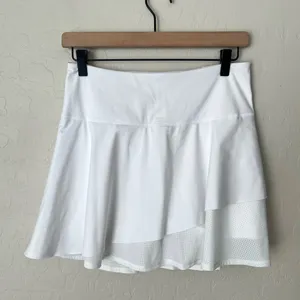 Athleta Ace mesh tennis golf skort white Small thumbnail 3