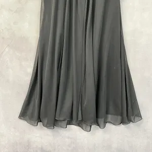 B. Smart Y2K Womens Chiffon Sweetheart Cocktail Dress Size 5/6 Black Flowy McBling HOCO thumbnail 4