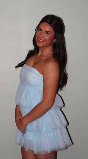 Beginning Boutique Dress Mini Blue thumbnail 1