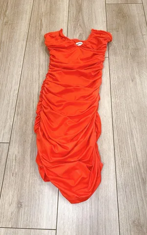 superdown Coral Orange-red Mini Dress thumbnail 1