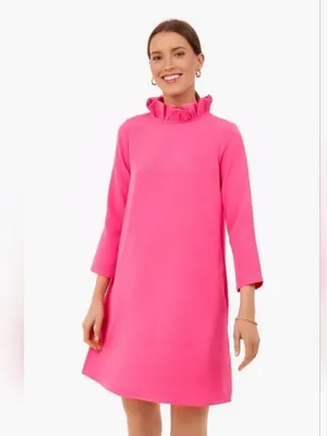 Tuckernuck Daphne Hot Pink Dress XXL thumbnail 2