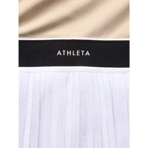 Athleta L Power Serve Tank Dress Tennis Large Bright White Regular thumbnail 3