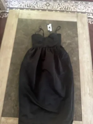Women's holiday themed satin midi dress \ thumbnail 4