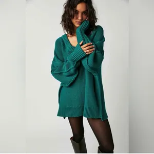 Free People Alli V-Neck Sweater thumbnail 2