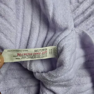 Free People Around The Clock Ribbed Henley Tunic Jogger Lounge Set Lavender‎ S thumbnail 10
