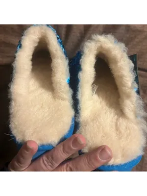 BearPaw Glittering Blue Sequin Slippers thumbnail 4