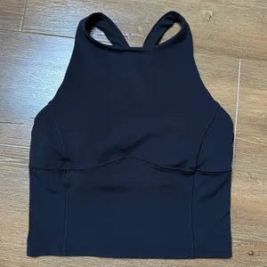 Key To Balance Yoga Tank Top Light Support B/C Cup in Black Size 4 thumbnail 3