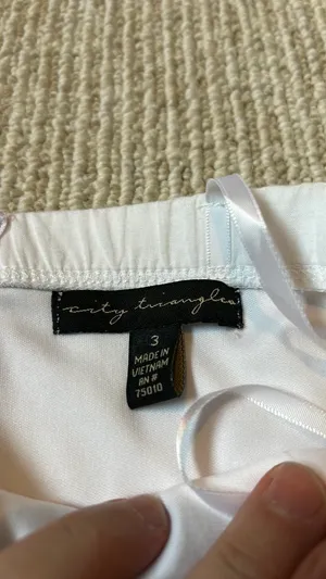 City Triangles White Strapless Dress 3 thumbnail 5