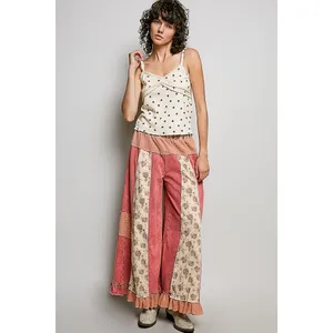 POL Star Printed Lightweight Ribbed Knit Cami - Small thumbnail 5