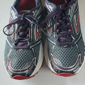 Brooks Women's Athletic Shoes - Gray and Pink b68 thumbnail 5