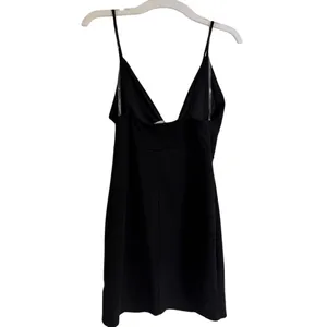 American‎ Threads LBD, black, spaghetti strap, Vneck thumbnail 5