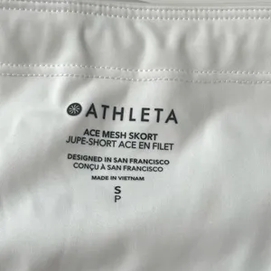 Athleta Ace mesh tennis golf skort white Small thumbnail 8