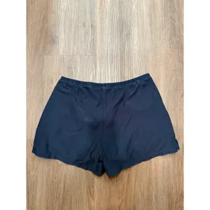 Vintage Nike‎ Dri-FIT Womens Navy Blue Athletic Running Shorts Size Large thumbnail 2