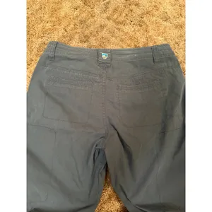KUHL Women’s Spire Roll-Up Convertible Hiking Pants Gray Charcoal Gorpcore thumbnail 5