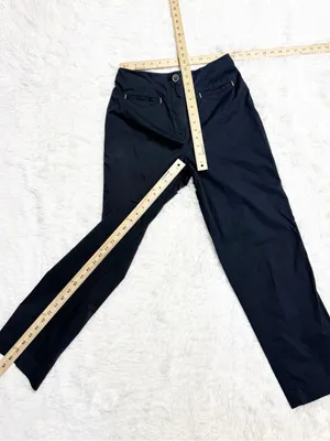 Maeve Anthropologie Slim Ankle Chino Pants Very Dark Navy Size 8 thumbnail 2