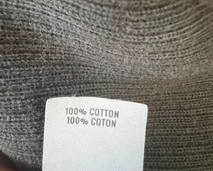Charcoal Ribbed Crop Hoodie thumbnail 6