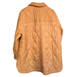 Madewell‎ Plus Airpuff Burnt Orange Shirt-Jacket Sz 1X thumbnail 6