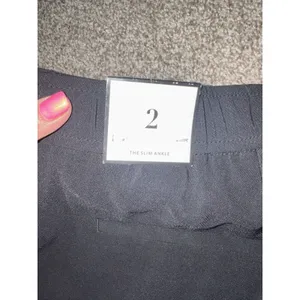 White House Black Market Women's Slim Ankle Pants Sz 2 Crepe‎ Relaxed 570201405 thumbnail 4