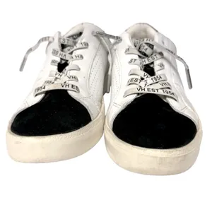 Vintage Havana White Star Black Suede Toe Sequin Heel Rollin 3 Sneakers Size 8.5 thumbnail 8
