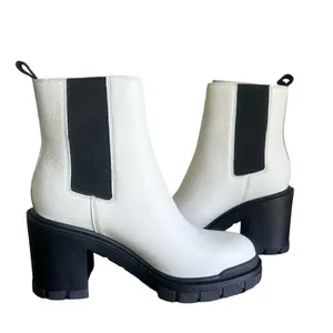 Marc Fisher LTD NEW Women's Vanlisa Ivory Combat Boot Size 7 #B1237 thumbnail 7