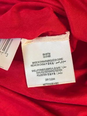 BCBGMaxAzria Red Draped Tank Dress - Size XS thumbnail 4