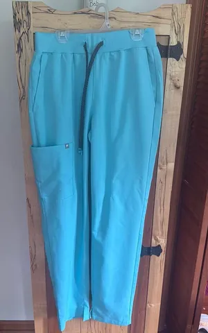 Fabletics Straight Leg Scrub Pants Medium thumbnail 1