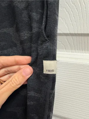 Vuori Performance Joggers In Black/Gray Camo Print Size Small thumbnail 3