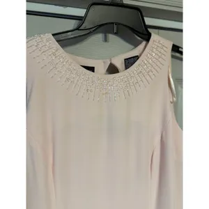 Vintage Liz Claiborne Night Pink‎ Formal Dress Size 10 thumbnail 9
