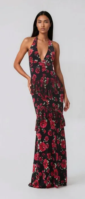 AFRM Athens Crochet Lace Dress thumbnail 1