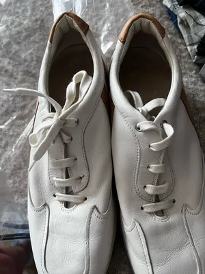 HOGAN Women’s White Leather Sneakers – Size 38.5 Size 8.5 thumbnail 10