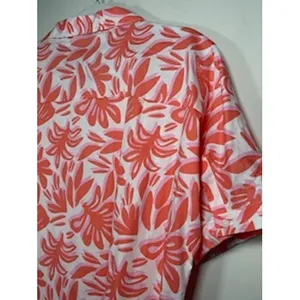 MICHELLE MCDOWELL Dani Shirt Dress NEW Orange Pink‎ Floral Button Front Resort thumbnail 6