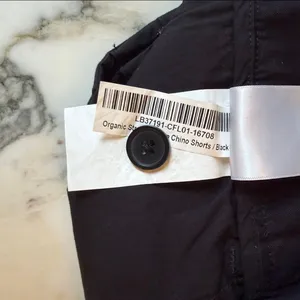 NWOT Quince Black Organic Cotton Stretch Chino Shorts sz 2 Women's 4" Inseam thumbnail 10