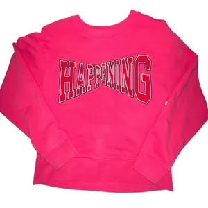 Sandro Paris Randa Happening Graphic Sweatshirt Pink Fuchsia Women Size 1‎ (S) thumbnail 3
