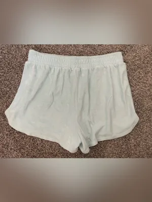 Women’s Beyond Yoga Tropez Terrycloth Pullover Shorts Set Loungewear Size L thumbnail 10