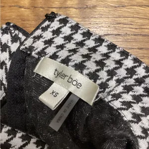 Tyler Boe houndstooth dress With Leather Detail Size XS thumbnail 7