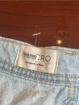 Pilcro Modern High-Waisted Baggy Barrel Jeans in Light Wash Denim Size 32 thumbnail 7