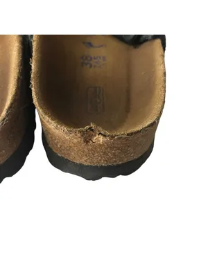 Birkenstock Siena Suede Leather Sandals Black Criss-Cross Strap 38 Narrow US 7 thumbnail 5