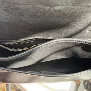 Vintage‎ COACH #9947 "Vista" Black Leather Crossbody Bag Purse Saddle 90’s thumbnail 6