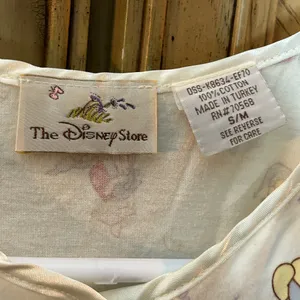 vintage Disney Winnie the Pooh cotton nightgown shirt.Size S/M thumbnail 7