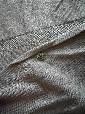Lululemon Gray Lounge Top thumbnail 6