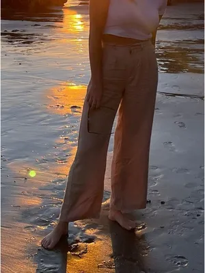Abercrombie Light Brown Pants thumbnail 3