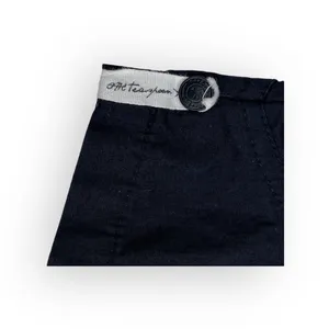 One Teaspoon ✌︎︎ High Waist Exposed Zip Front Lightweight Shorts ✌︎︎ Black XXS thumbnail 11