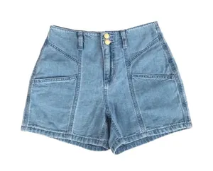 Universal Thread Two Button High Rise Denim Midi Shorts 🔥 thumbnail 1