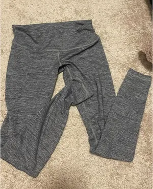 Grey lululemon high waisted leggings thumbnail 1