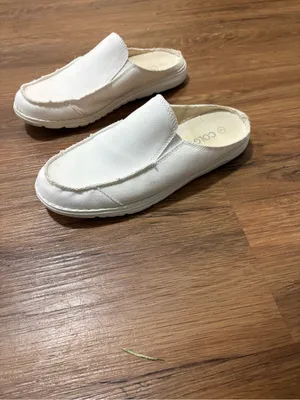 Colgo Women’s Canvas Slip On Mule Sneakers White Comfort Shoes Size 7 Casual thumbnail 4