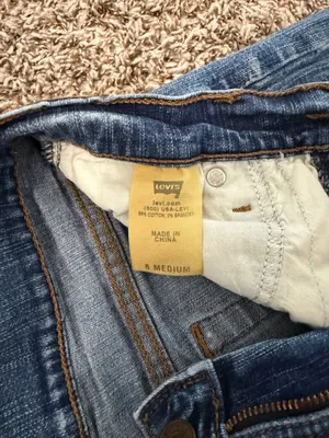 Levi’s 512 Women’s Perfectly Slimming Bootcut Jeans Mid Rise Size 6 Medium thumbnail 5