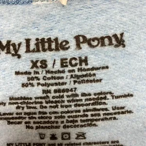 My Little Pony G1 Unicorn Hasbro Animated Series Crewneck XS thumbnail 4