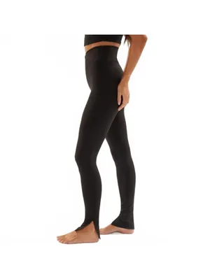 PacSun 1980 PAC WHISPER Active Side Slit Crossover Yoga Pants Black NWT XS thumbnail 2