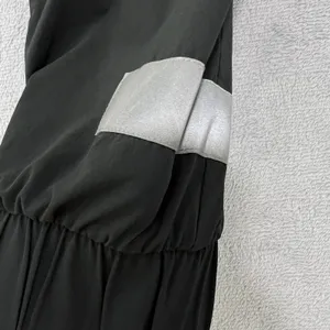 Nike Air Running‎ Pants Reflective Stripe Joggers Lightweight Black Size Medium thumbnail 9