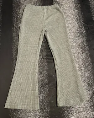 Womens small American Eagle ribbed flare lounge pants thumbnail 2
